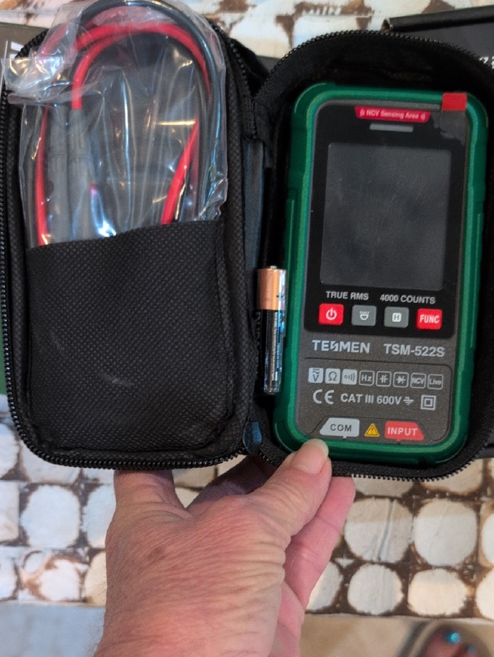 Tesmen TSM-522S Smart Digital Multimeter - New In Box - Picture 5 of 5